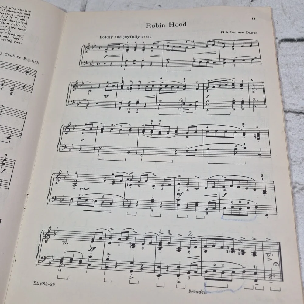 Vintage Sheet Music Books Piano Lot Of 4 Bach - Wagness - Jazz - The Pedal